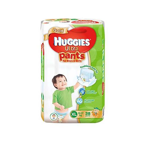 HUGGIES ULTRA PANTS BOY & GIRL SJP, XL38