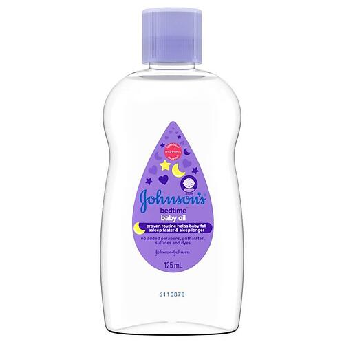 JOHNSON'S BEDTIME BABY OIL 125ML