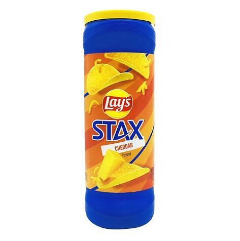 LAYS STAX CHEDDAR 155.9G