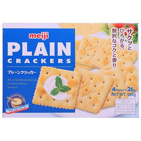 MEIJI PLAIN CRACKERS 104G