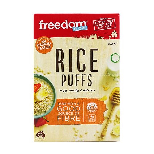 FREEDOM GLUTEN FREE Rice PUFFS, 250G