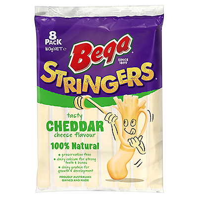 BEGA STRINGER STICK CHEESE 4S 20GM