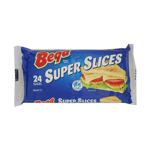 BEGA SLICED CHEESE SUPER SLICE 500GM